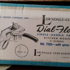 retro lawndale cole dial flow faucet