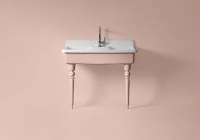 Kohler Farmstead Kitchen sink in Peachblow
