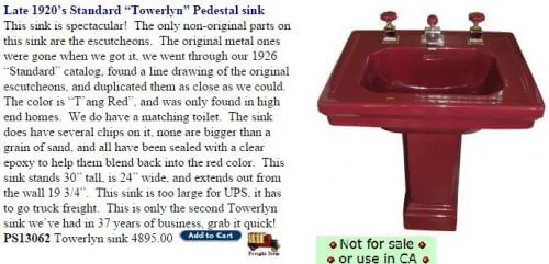 towerlyn sink