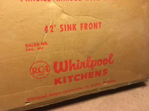 vintage whirlpool steel kitchen cabinets