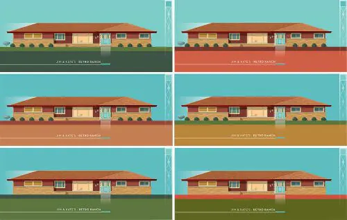 midcentury house