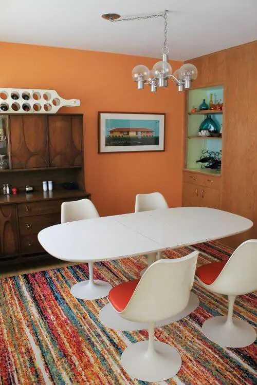 midcentury ranch house portrait