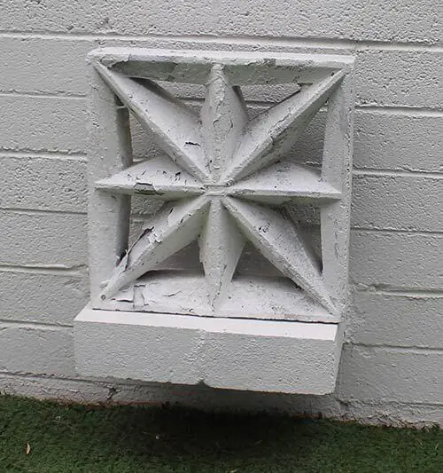 decorative retro concrete block