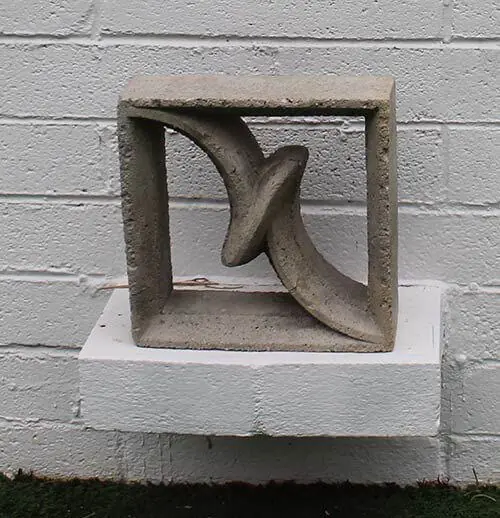 decorative retro concrete block
