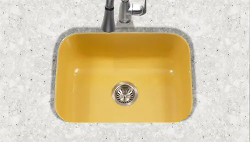 colorful undercount kitchen sinks