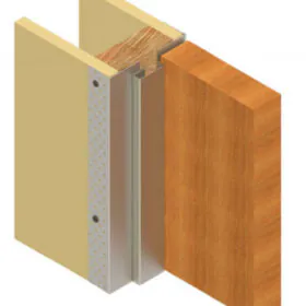 flush door jamb