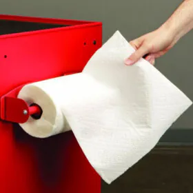 magnetic paper towel holder