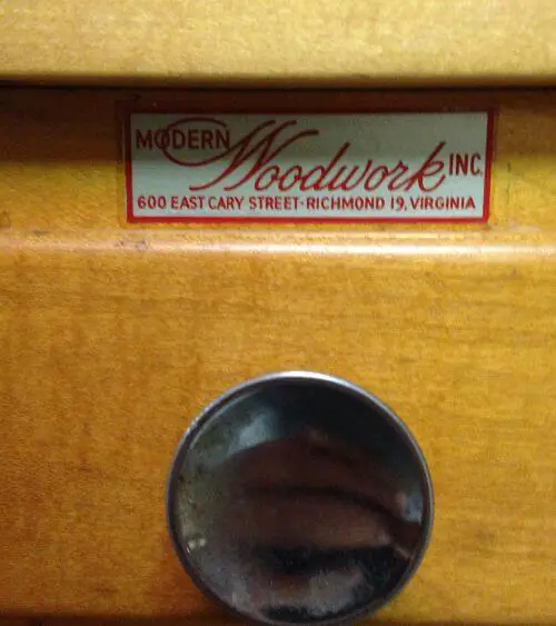 salesman sample kitchen cabinet vintage