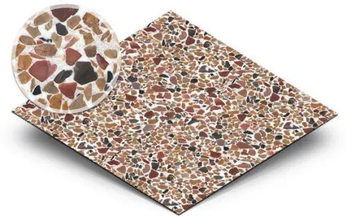 Terrazzo flooring