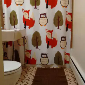 retro vintage bathroom design