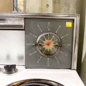 vintage sstove found at the restore