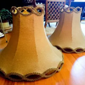 vintage pagoda lamp shades