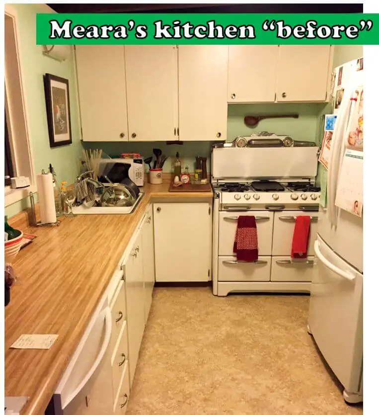 kitchen that needs remodeling