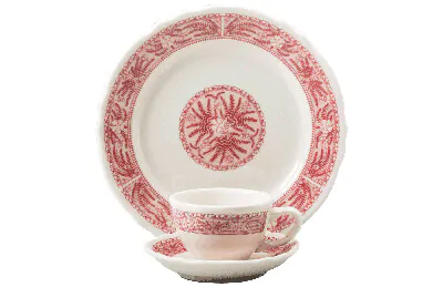 Home laughlin fox fern pattern