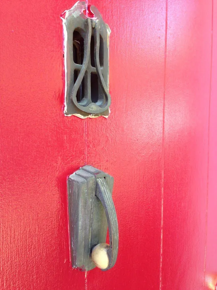 romantic revival door knocker