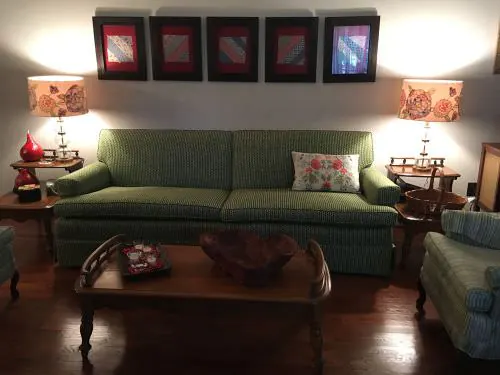 midcentury modest living room 