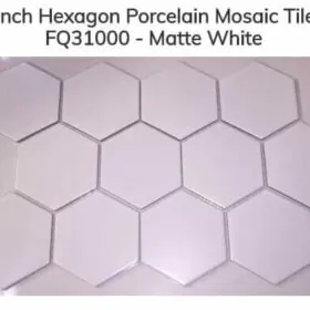 4 inch hexagonal tile