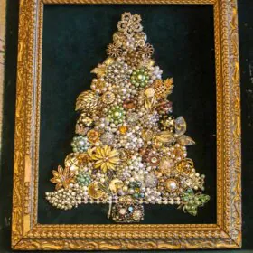 costume jewelry christmas tree