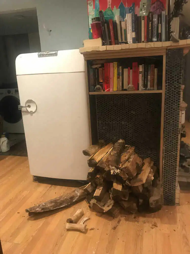 vintage refrigerator