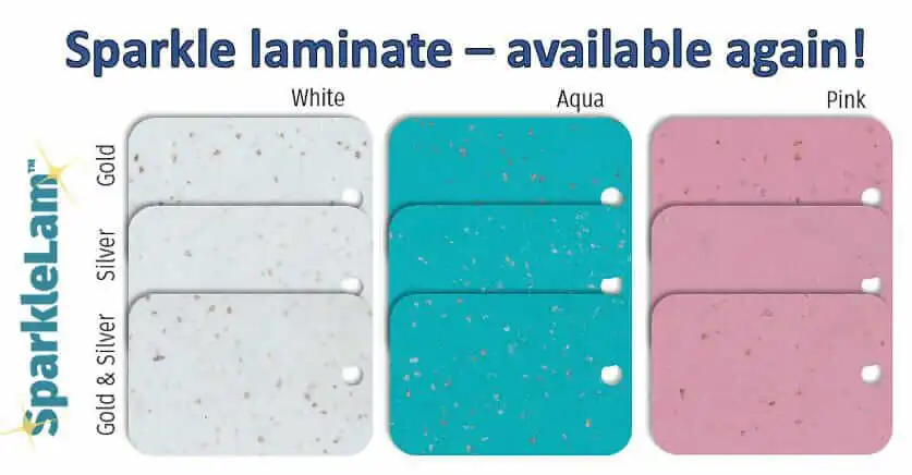 Sparkle Laminate - 6040 - Fairytale glitter - sticker laminate