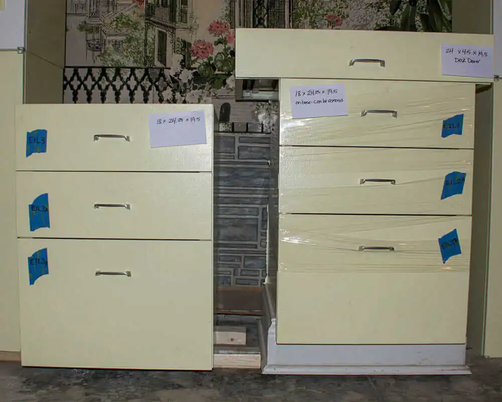 steel kitchen cabinet drawers