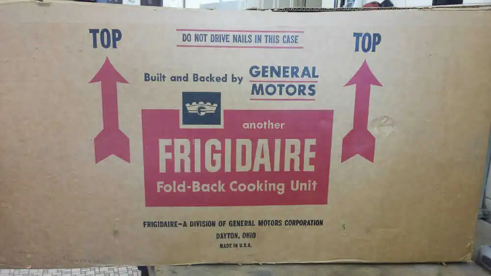 vintage frigidaire stove