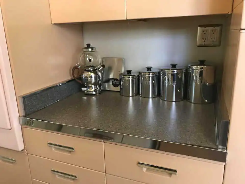 storage nook in kitchen