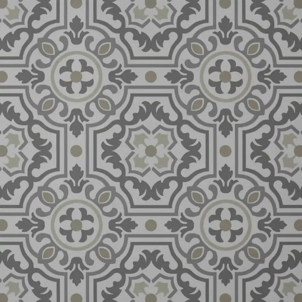 patterned kitchen floor 