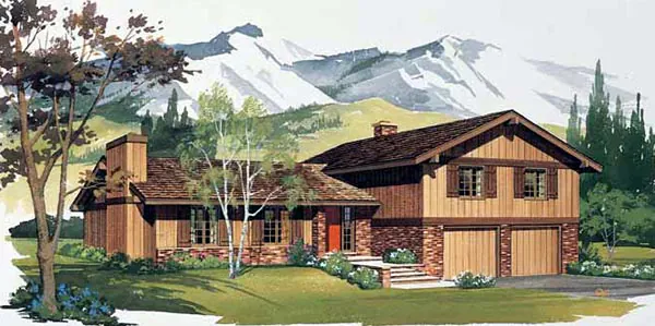 classic split level house plan you can buy today