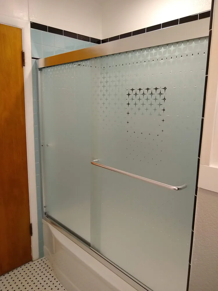 sterling starscape shower door
