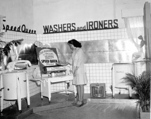 vintage speed queen washers and mangles