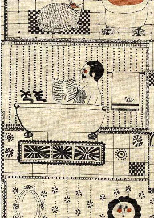 1970s bathroom wallpaper vicoa