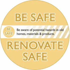be safe renovate safe graphic