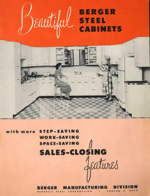 berger steel kitchen cabinets 1948