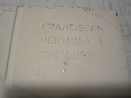 franciscan hermosa contour tile mark
