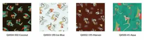 mid century modern fabric