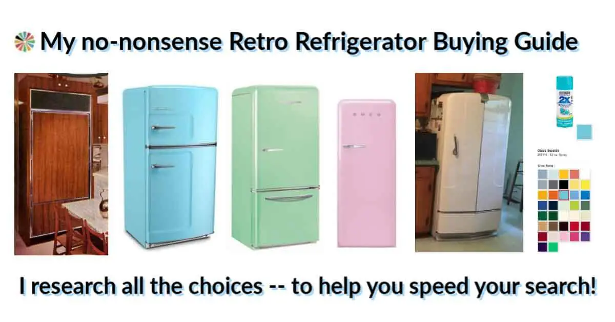retro refrigerators comprehensive guide to where to buy them