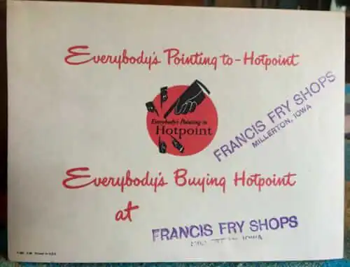 francis fry shops millerton iowa