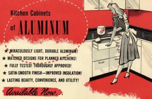 hotpoint aluminum kitchen cabinets