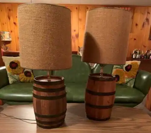 whiskey barrel lamps