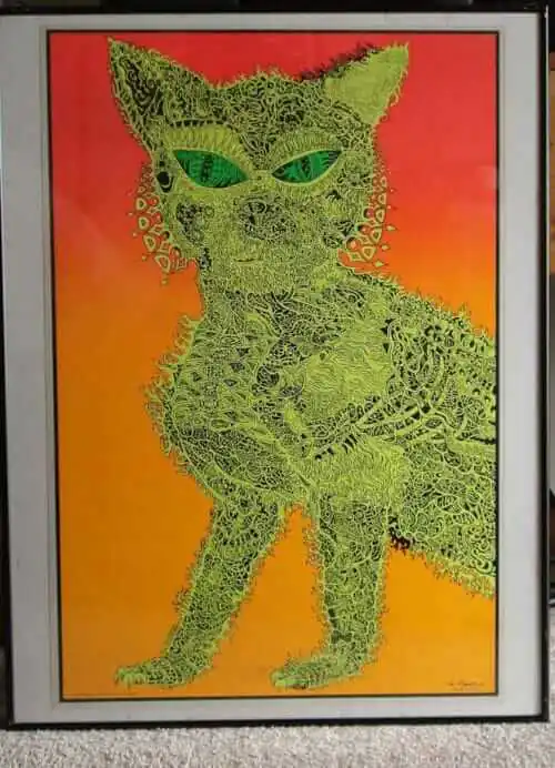 electric cat poster brady bunch