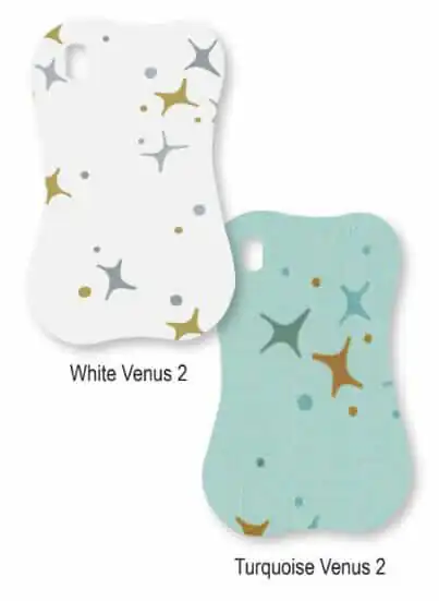 nevamar venus turquoise and white