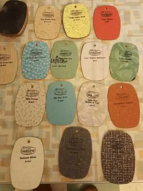 st regis panelyte laminate samples