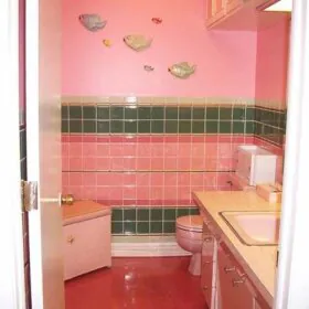 plastic bathroom tile