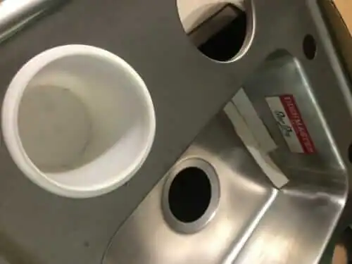 dishmaster bar boy sink cups