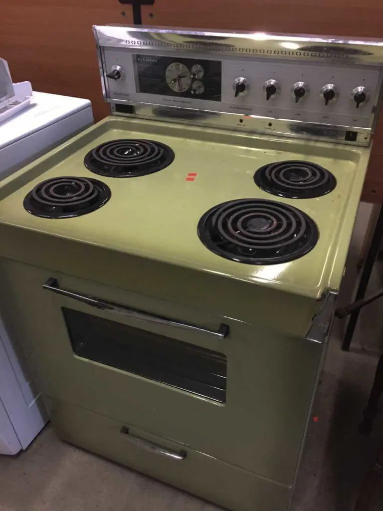 kenmore kitchen stove range in avocado