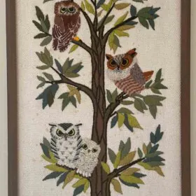 erica wilson owl kit