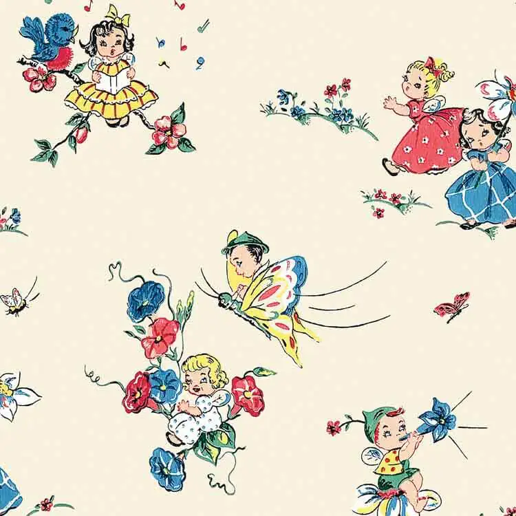 garden babes at play by bradbury and bradbury