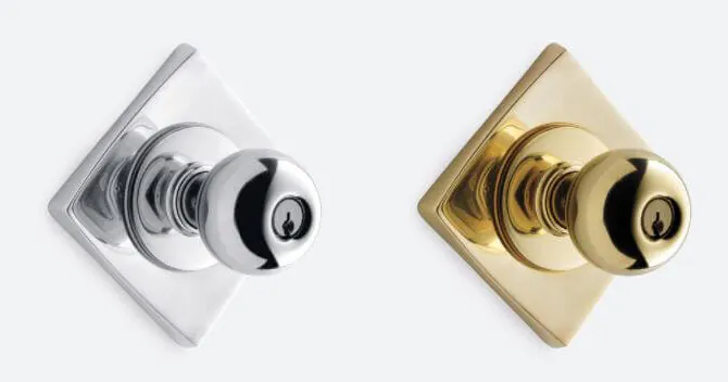 Scout door knob and backplate from Rejuvenation